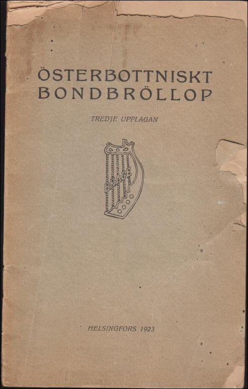 Otto Andersson : Österbottniskt bondbröllop