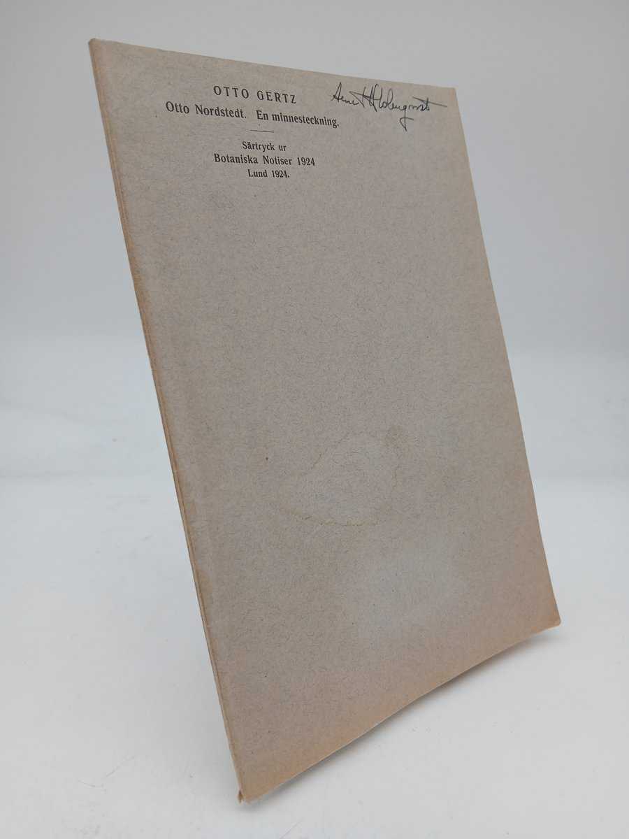 Otto Gertz : Otto Nordstedt.