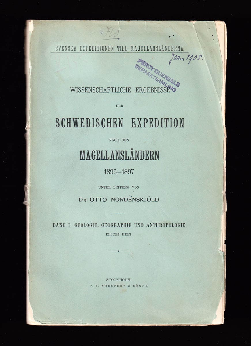 Otto Nordenskjöld : Übersicht der zoologischen Arbeiten während der schwedischen Expedition nach den Magellansländern 1895-1897