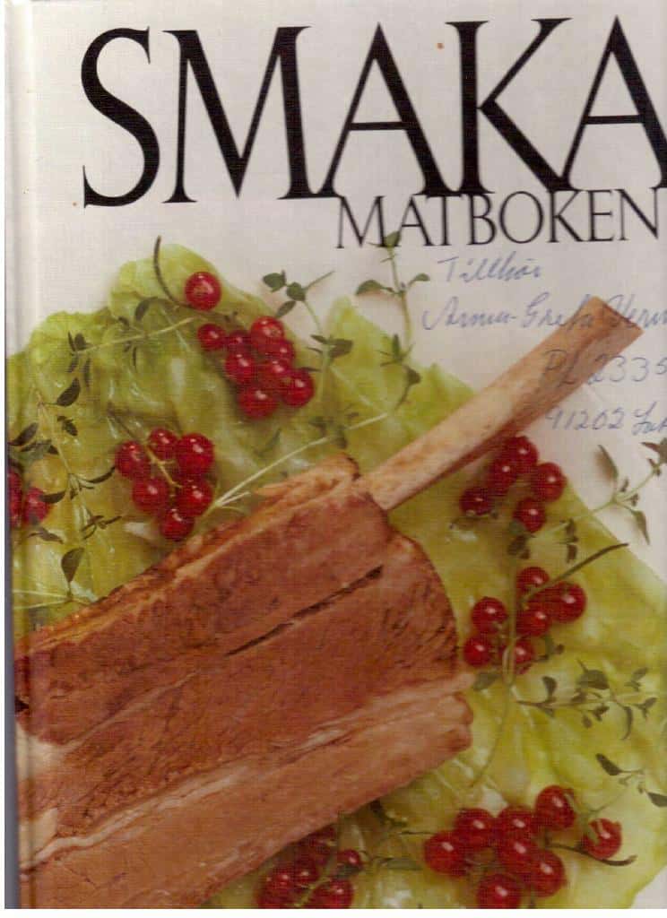 Ove Pihl : Smaka - matboken