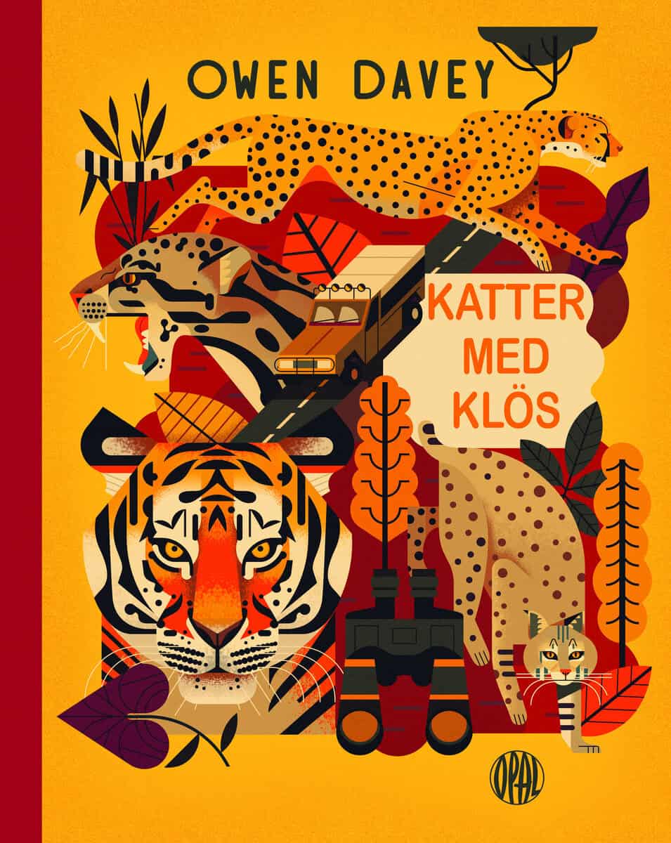 Owen Davey : Katter med klös