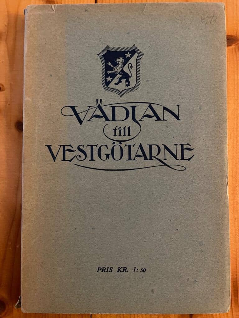 P. A. Kjöllerström : Vädjan till Vestgötarne