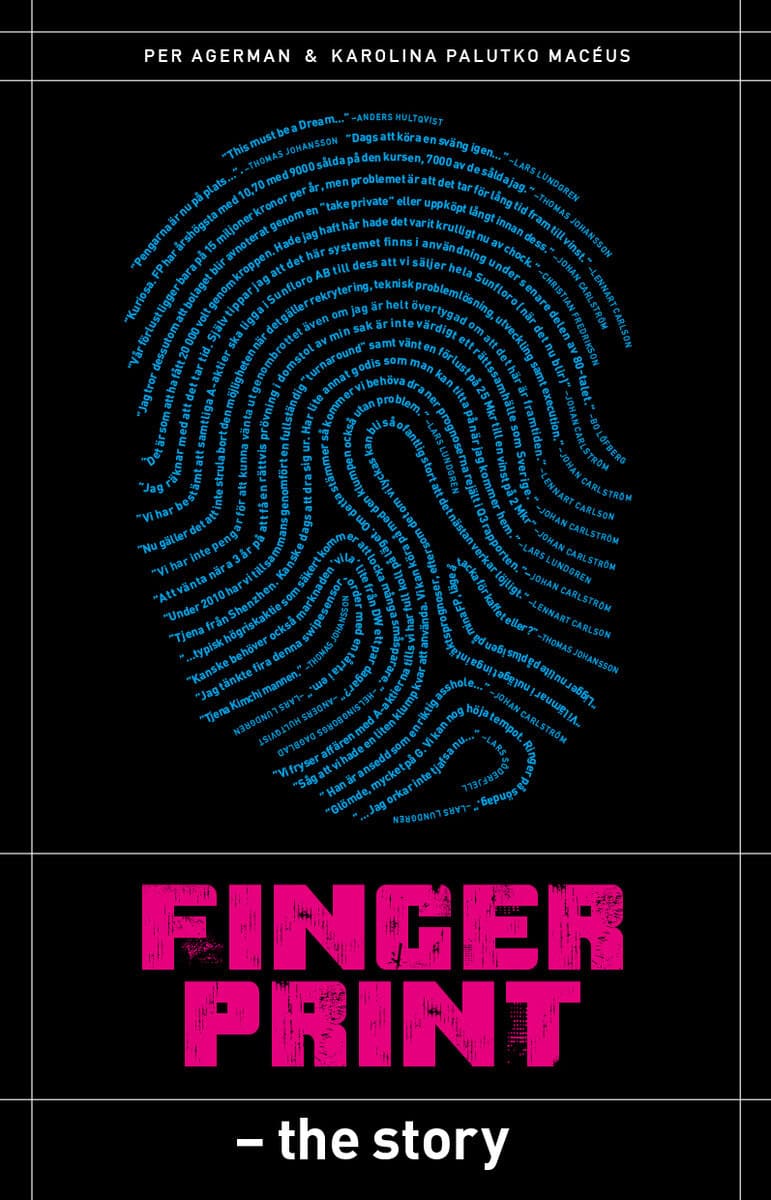 Palutko Macéus, Karolina ; Agerman, Per : Fingerprint : the story