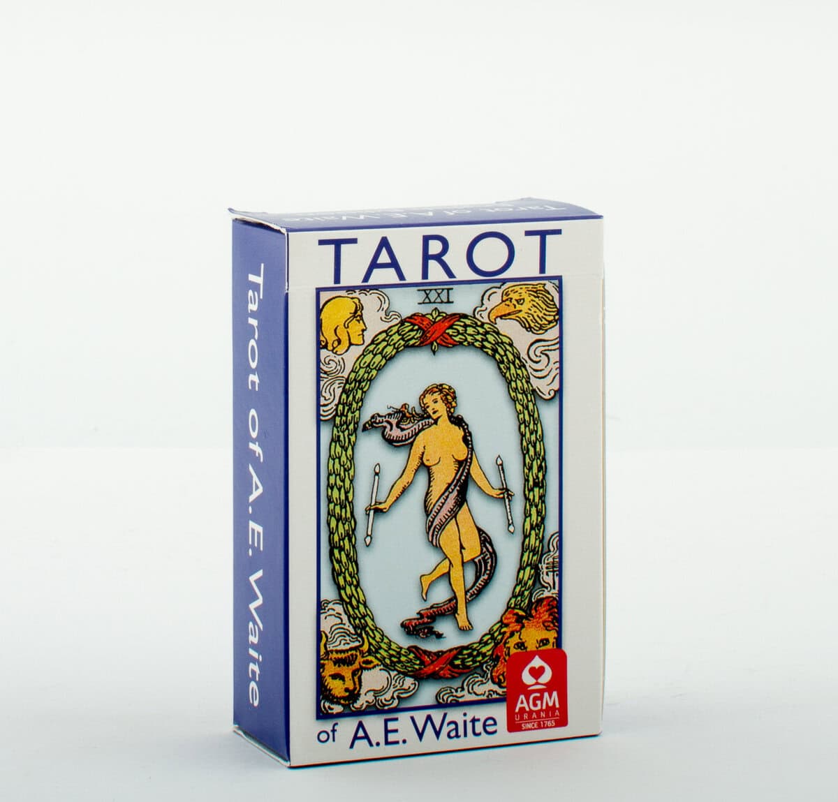 Pamela Colman Smith : A.E. Waite Tarot Pocket Blue Edition