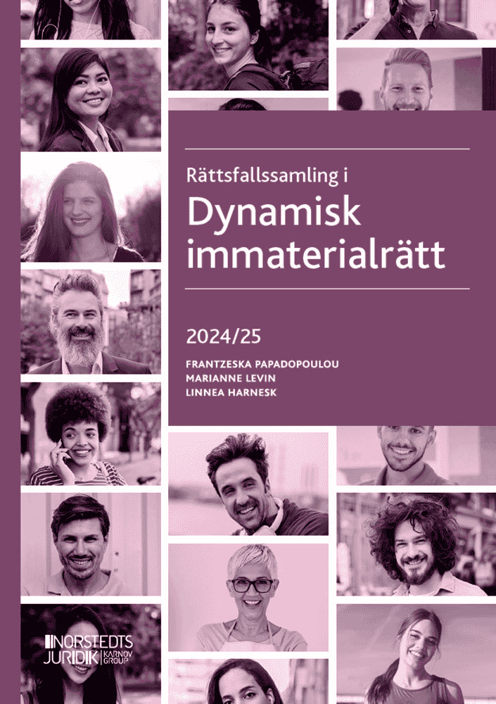 Papadopoulou Skarp, Frantzeska ; Levin, Marianne ; Harnesk, Linnea : Rättsfallssamling i Dynamisk immaterialrätt : 2024/25