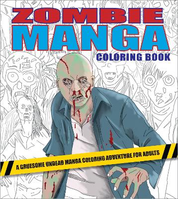 PaperPlanitStudios : Zombie Manga Coloring Book
