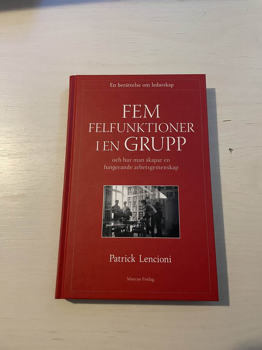 Patrick Lencioni : Fem felfunktioner i en grupp och hur man skapar en fungerande arbetsgemenskap