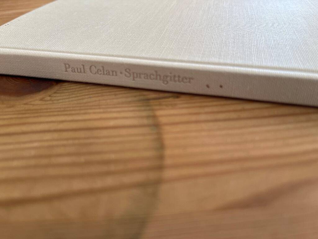Paul Celan : Sprachgitter