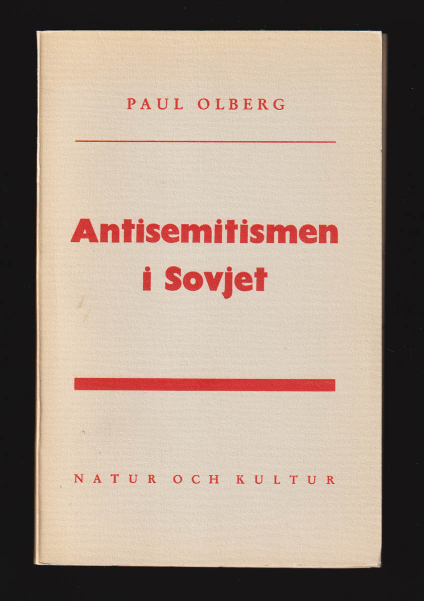 Paul Olberg : Antisemitismen i Sovjet