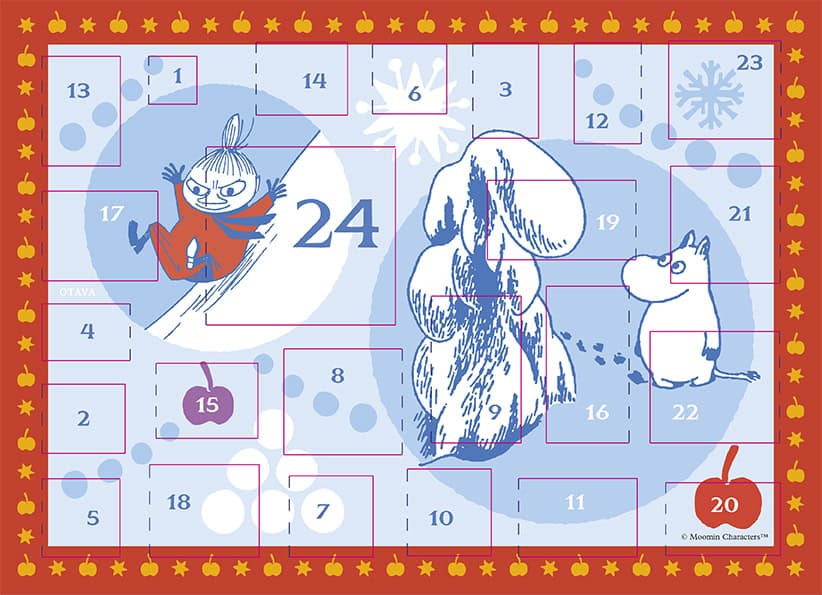 Paula Nivukoski : Mumin Julkalender