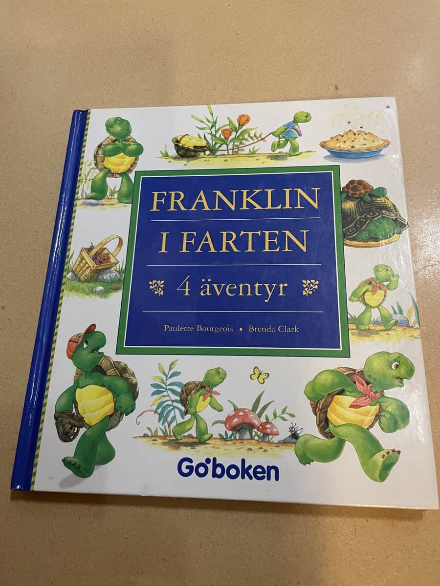 Paulette Bourgeois : Franklin i farten - 4 äventyr