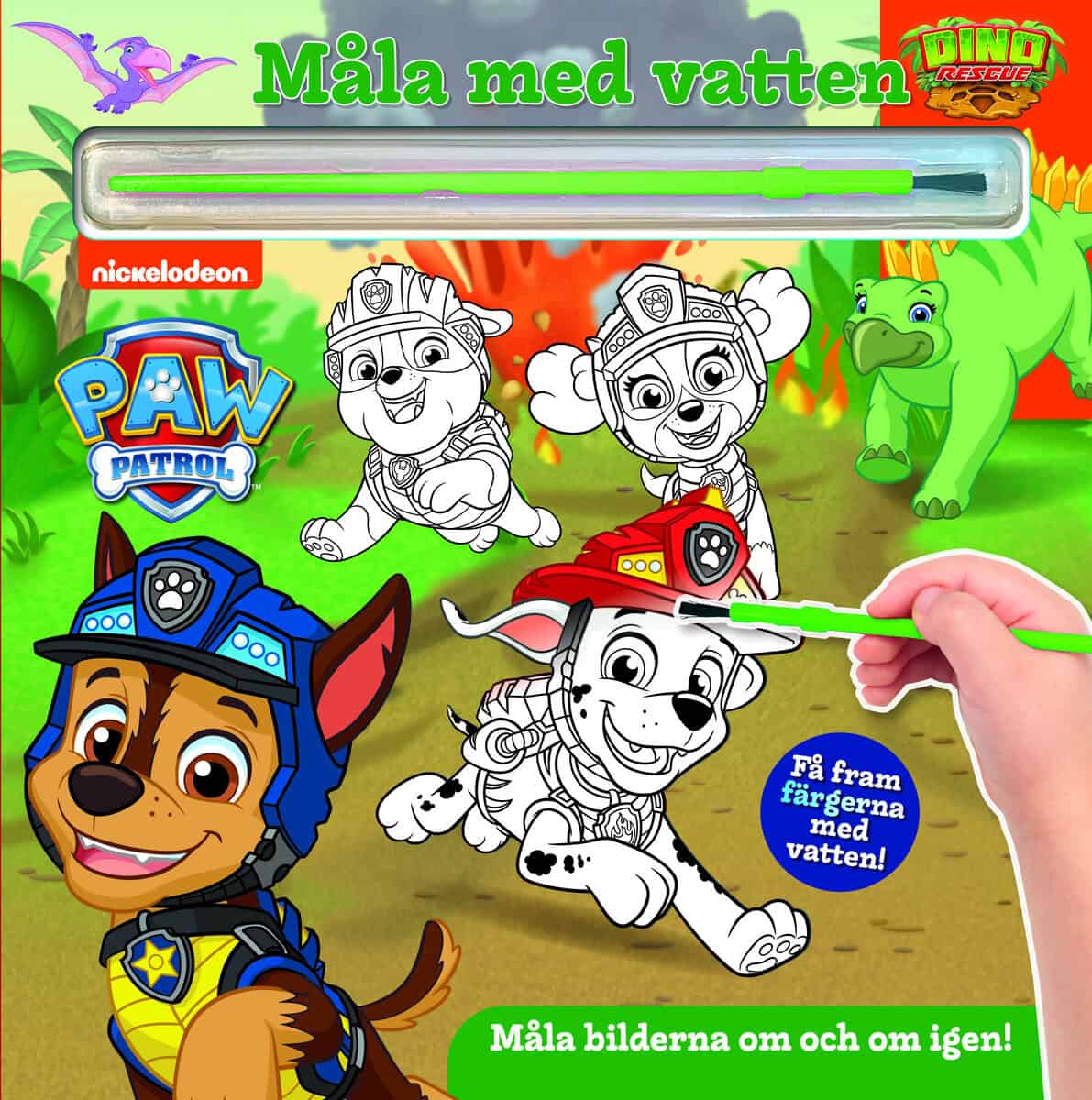Paw Patrol Dino. Måla med vatten