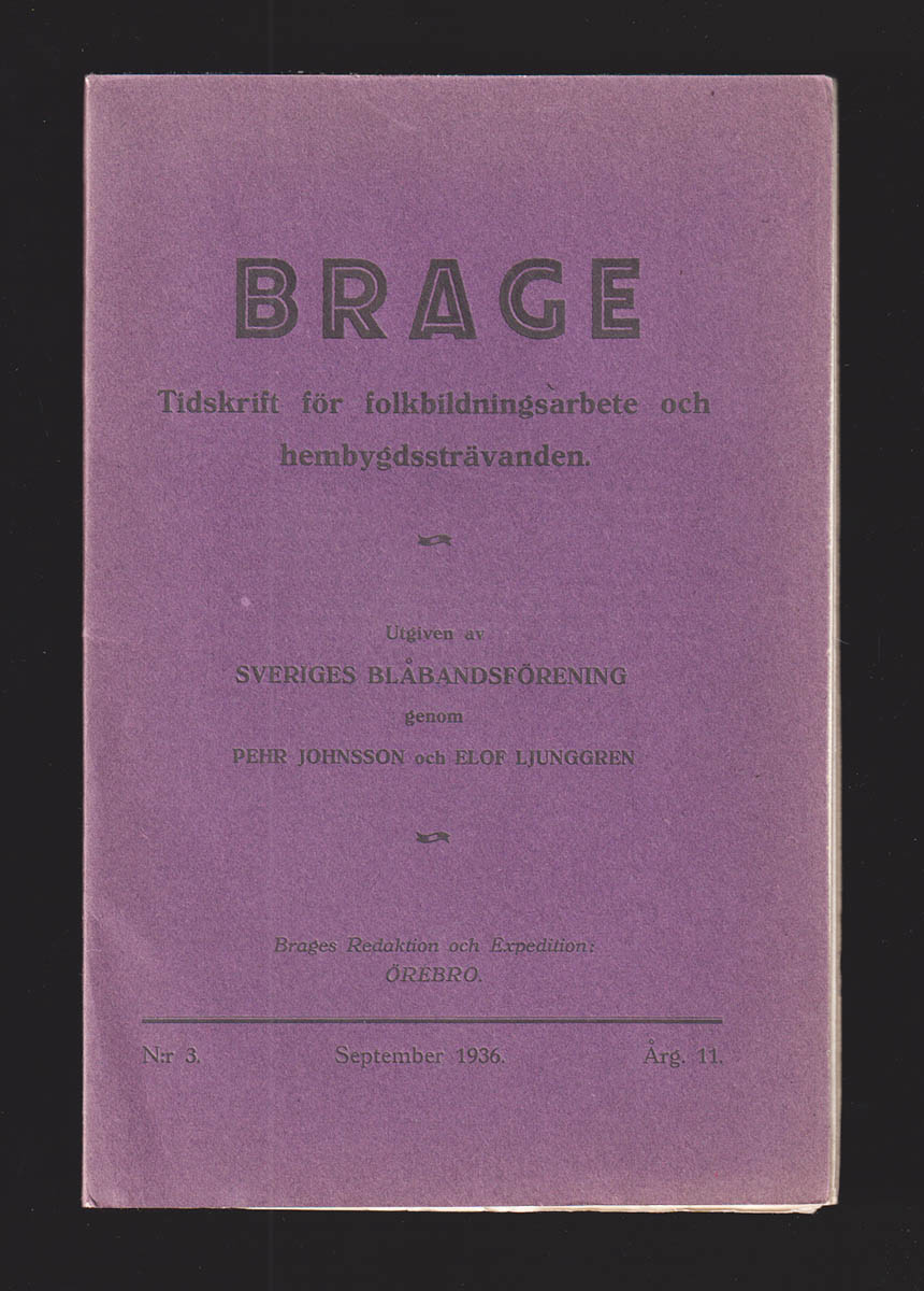 Pehr Johnsson : Brage