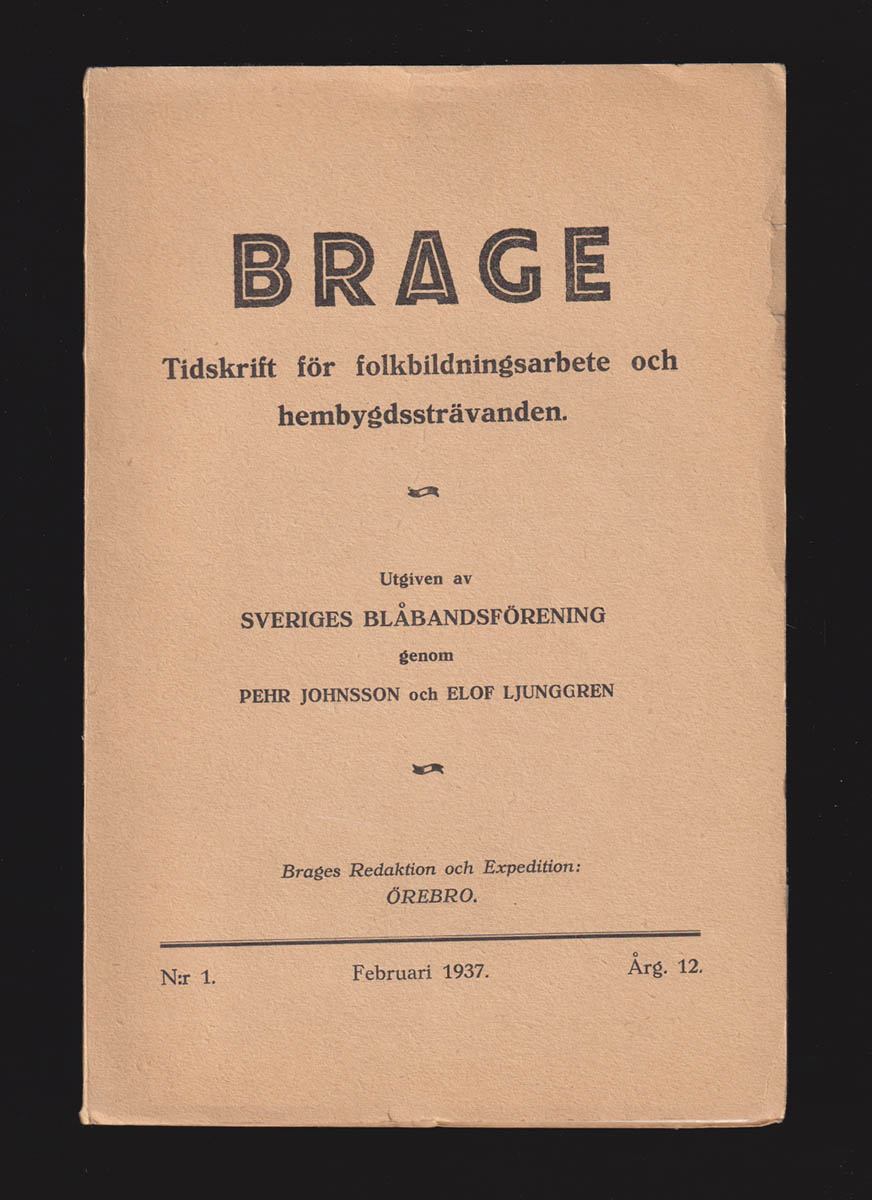 Pehr Johnsson : Brage