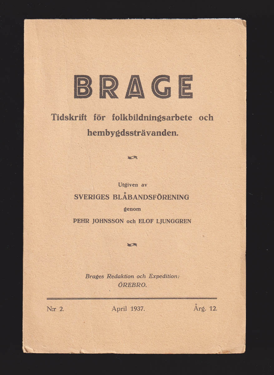 Pehr Johnsson : Brage