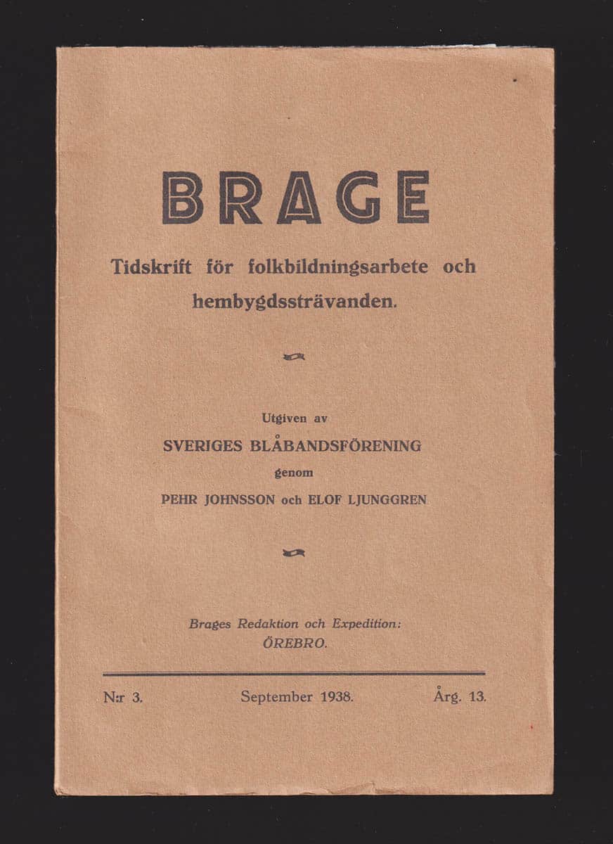 Pehr Johnsson : Brage