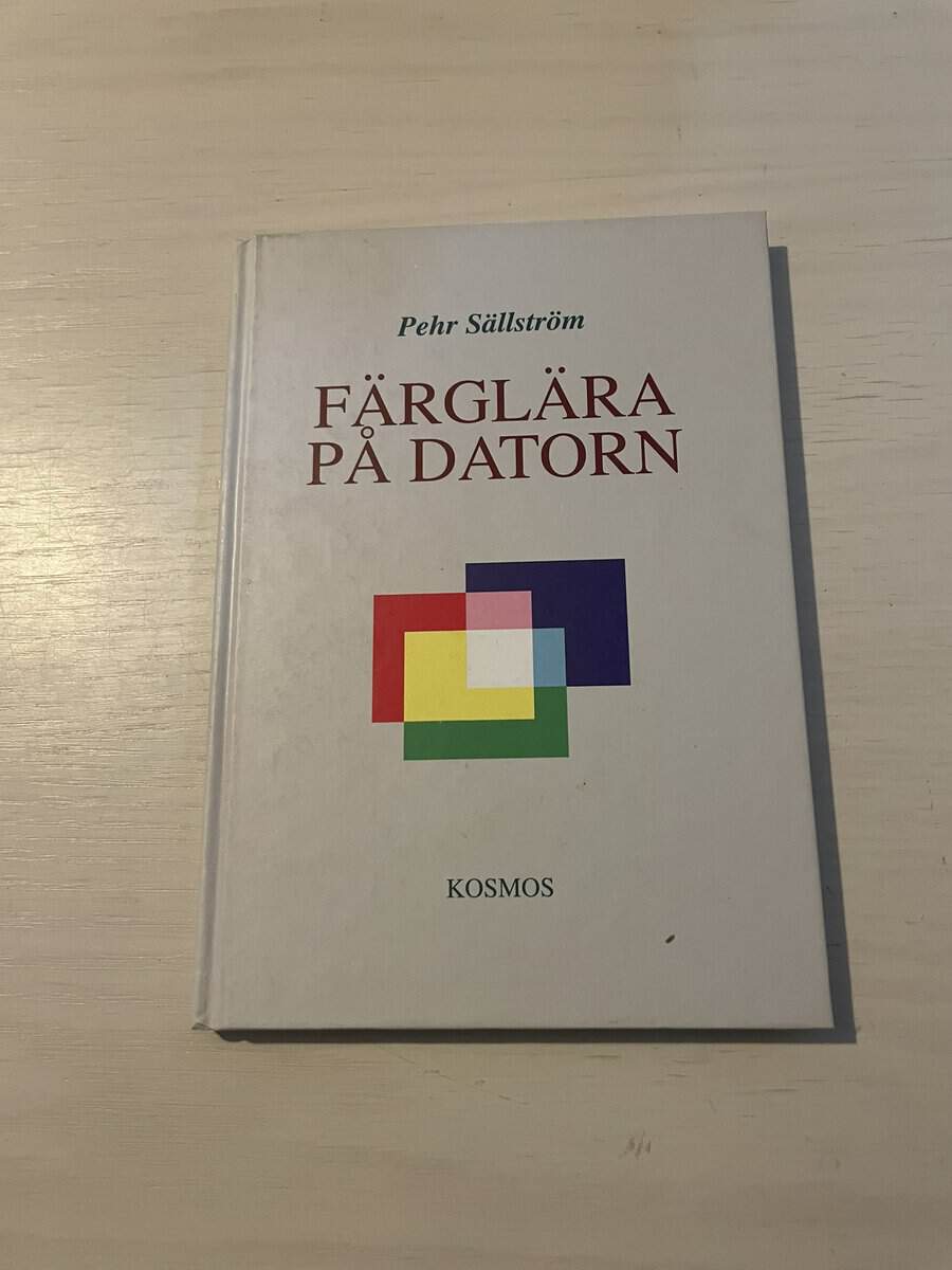 Pehr Sällström : Färglära på datorn