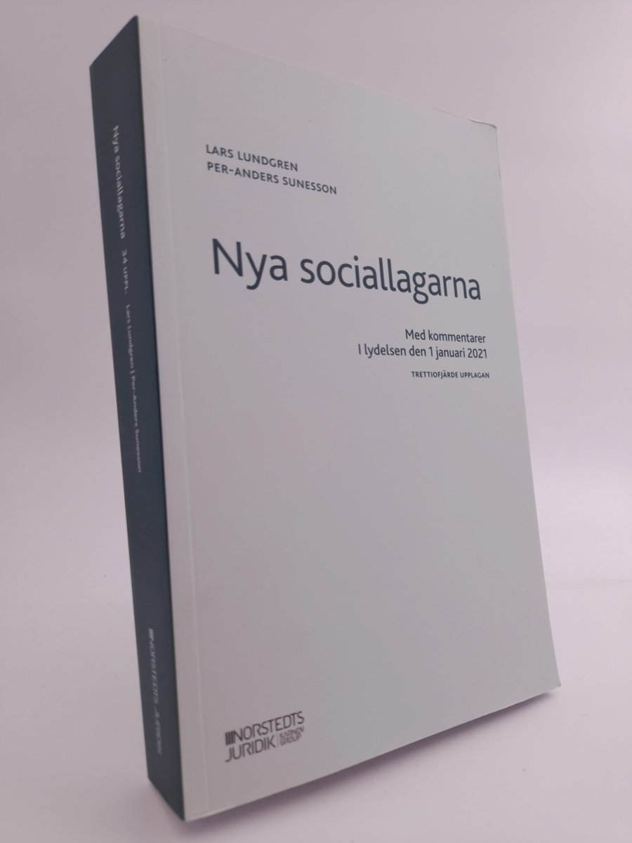 Per-Anders Sunesson : Nya sociallagarna