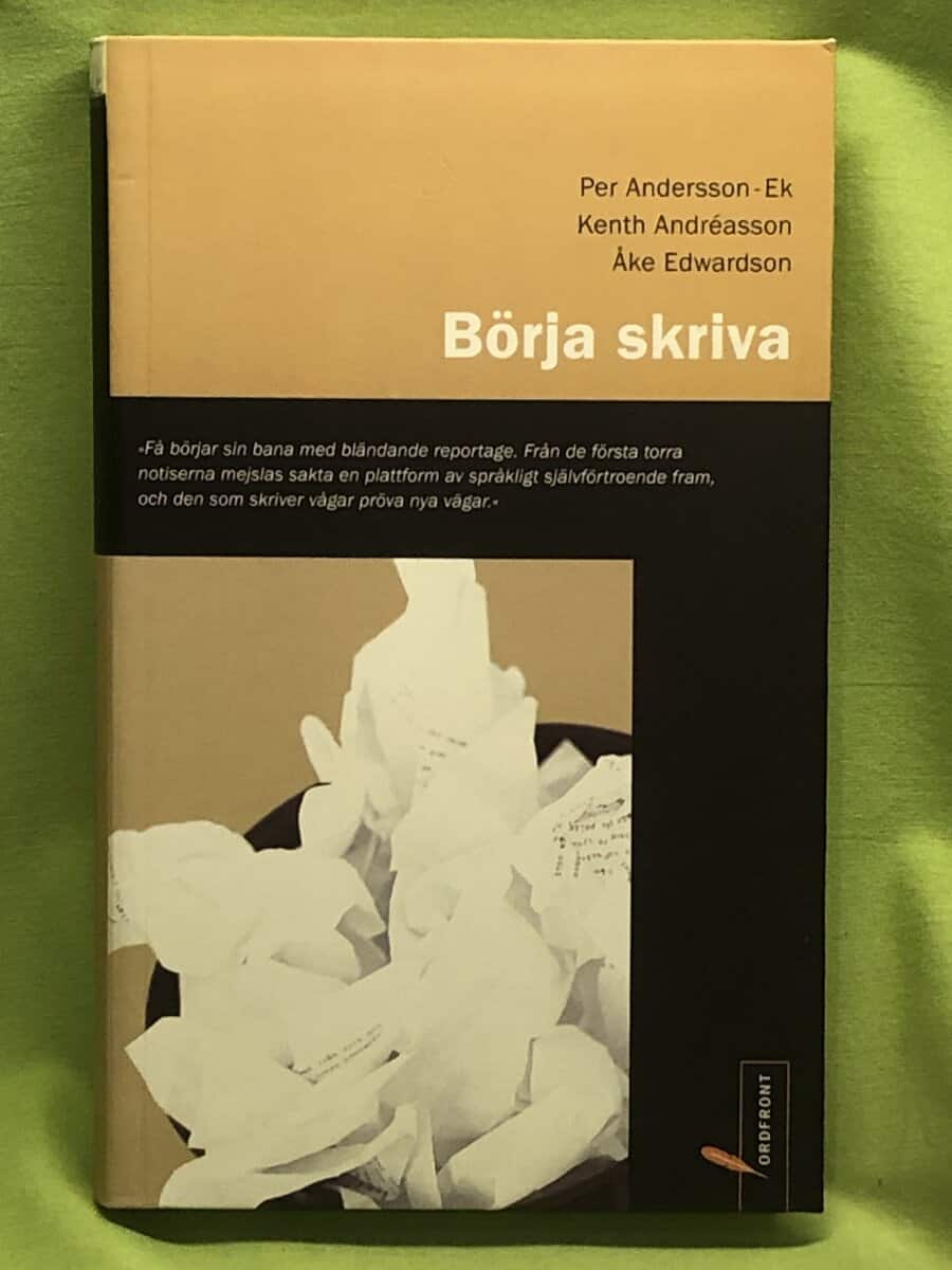 Per Andersson-Ek : Börja skriva