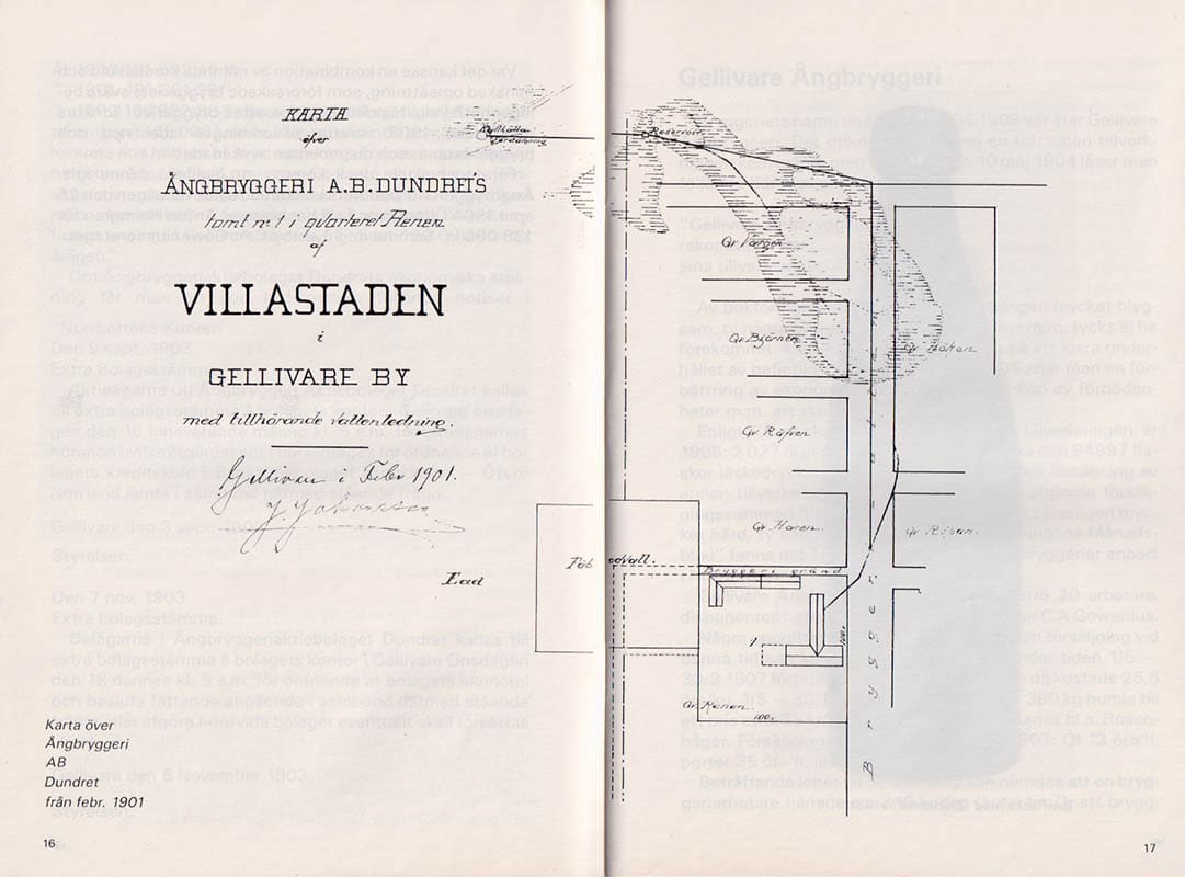 Petré, Per-Erik, 1919 : Bryggeriet i Gällivare 1898-1982