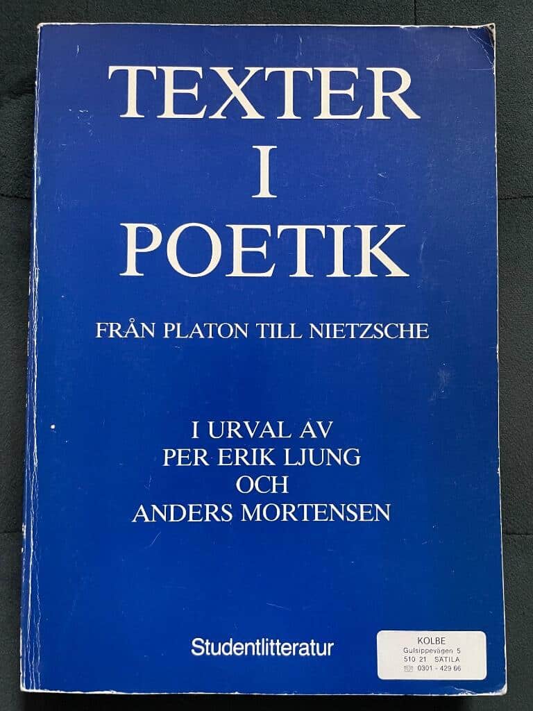 Per-Erik Ljung : Texter i poetik