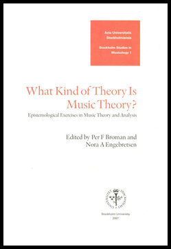 Per F. Broman : Music theory