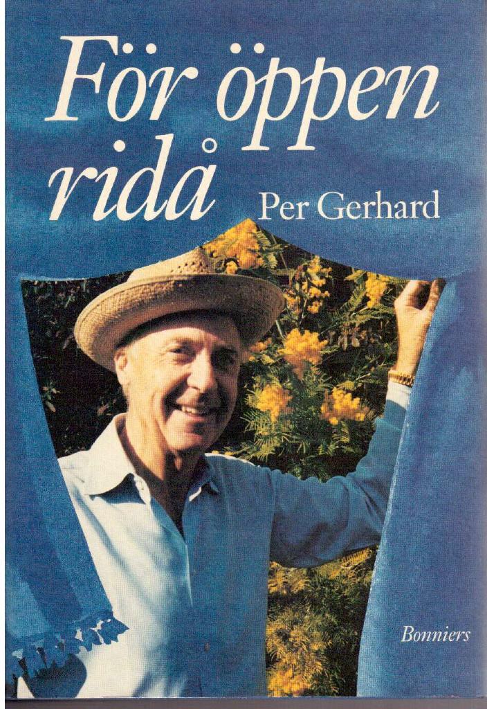 Per Gerhard : För öppen ridå