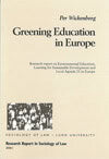 Per Wickenberg : Lund Studies in Sociology of Law