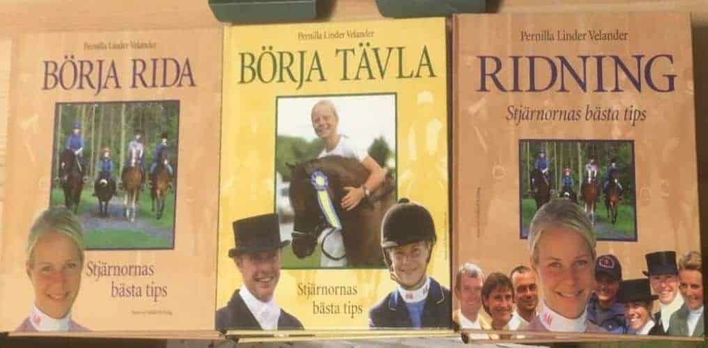 Pernilla Linder Velander : 3 böcker om ridning