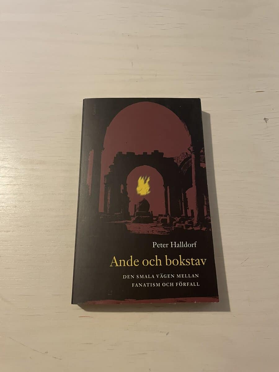Peter Halldorf : Ande och bokstav