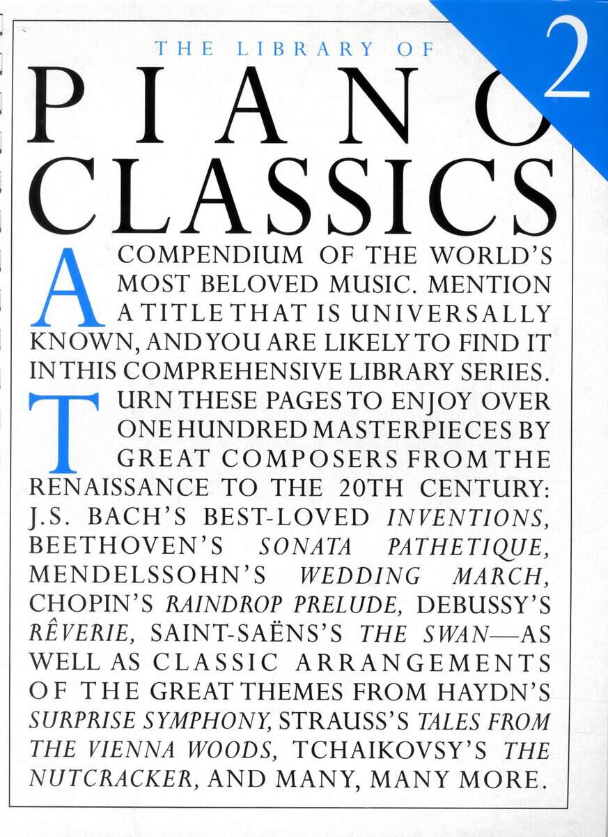 Peter Pickow : Library of Piano Classics 2