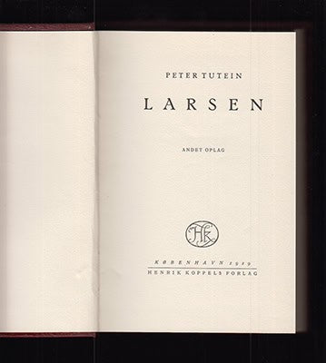 Peter Tutein : Larsen