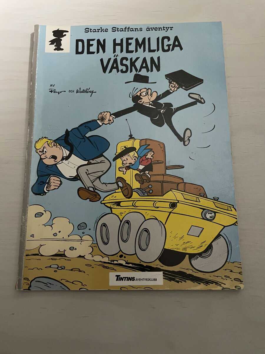 Peyo : Starke Staffans äventyr - Den hemliga väskan