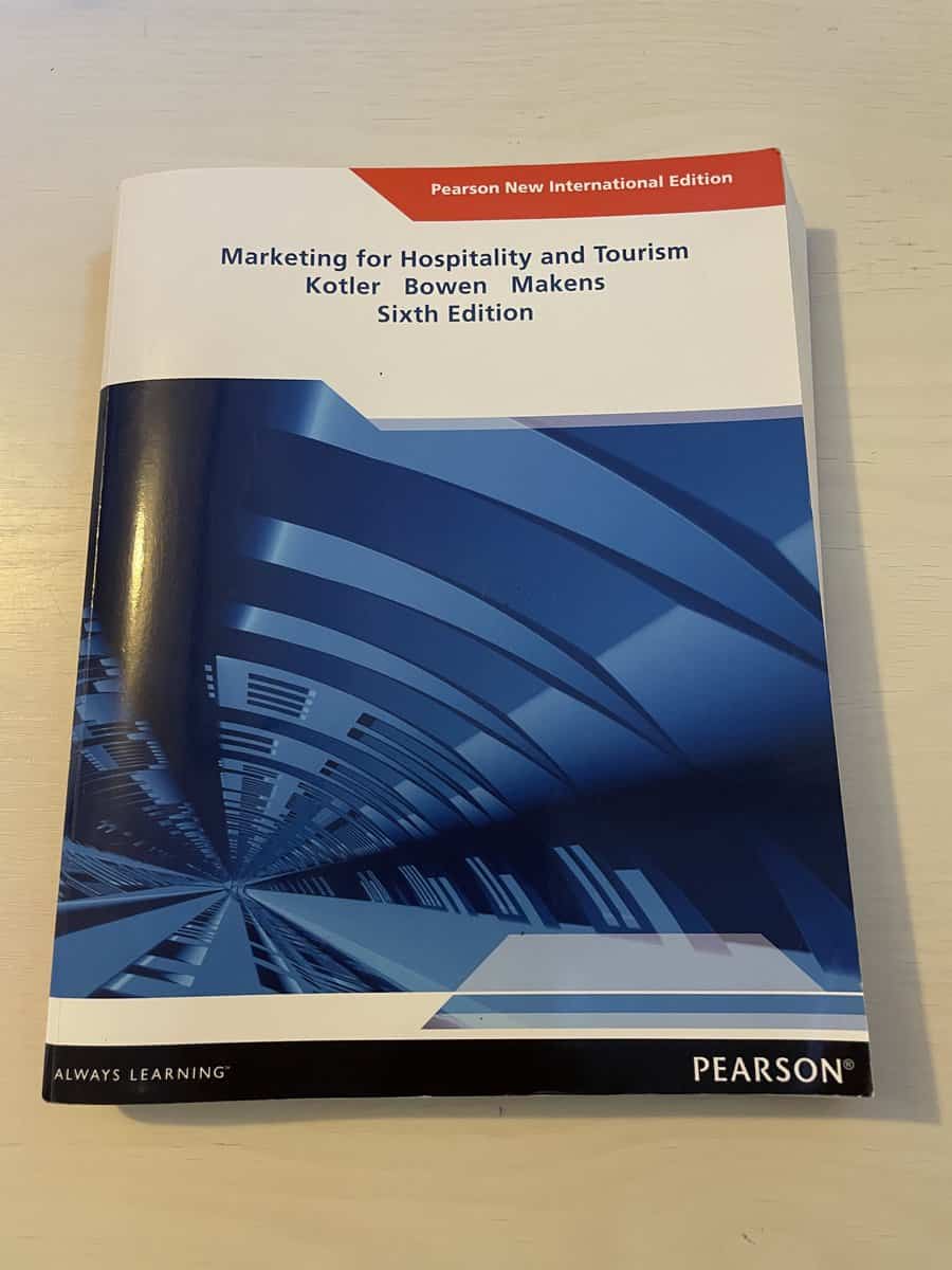 Philip Kotler : Marketing for hospitality and tourism