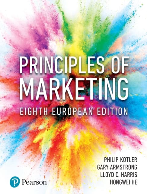 Philip Kotler : Principles of Marketing