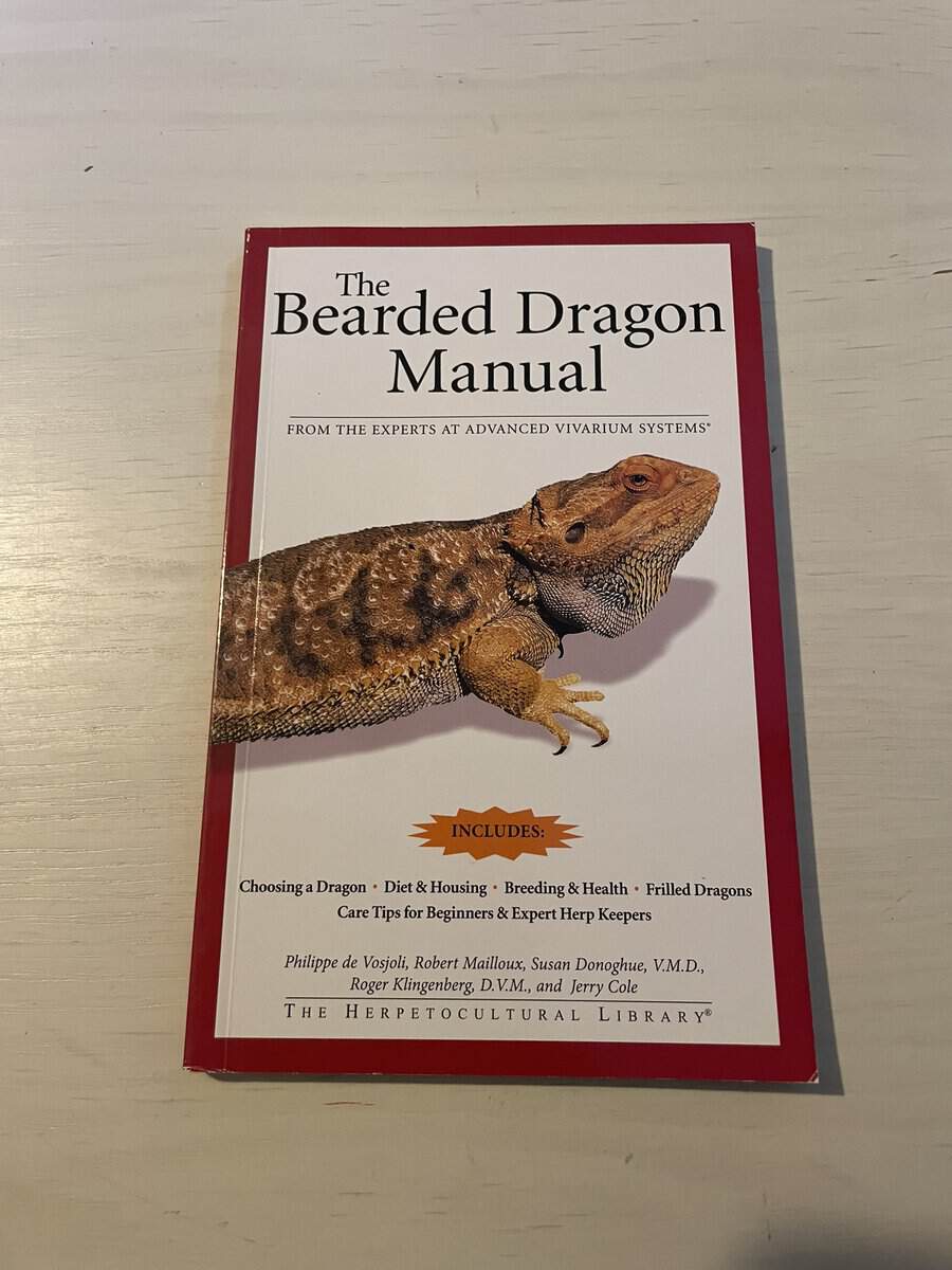 Philippe De Vosjoli : The bearded dragon manual