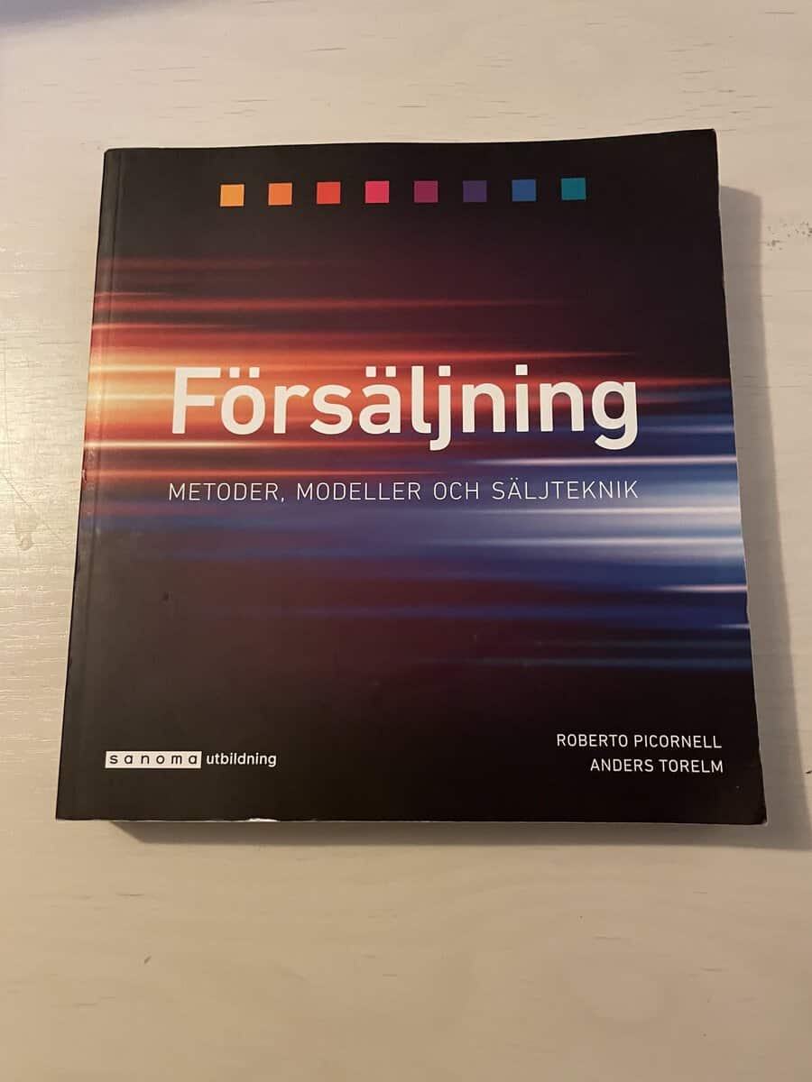 Picornell, Roberto, Torelm, Anders : Försäljning