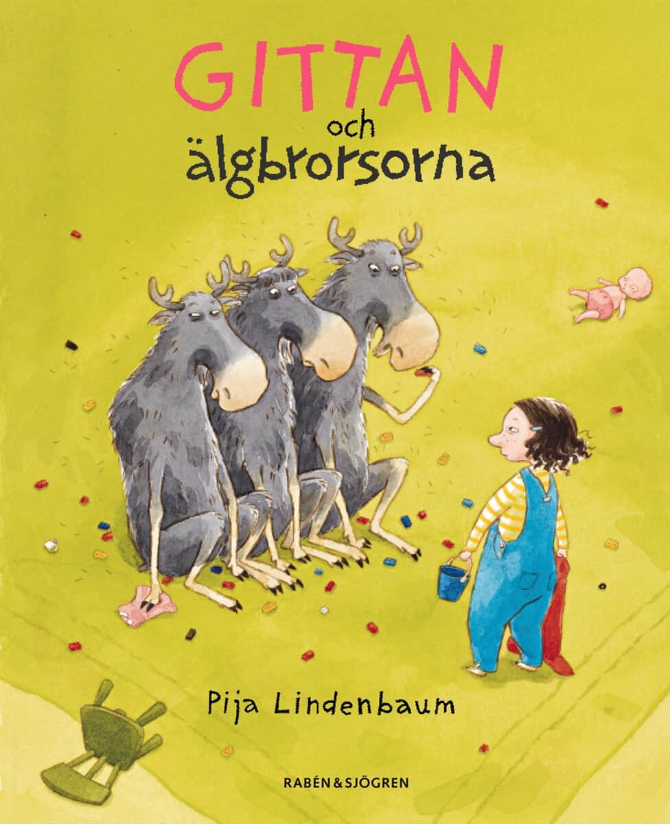 Pija Lindenbaum : Gittan och älgbrorsorna