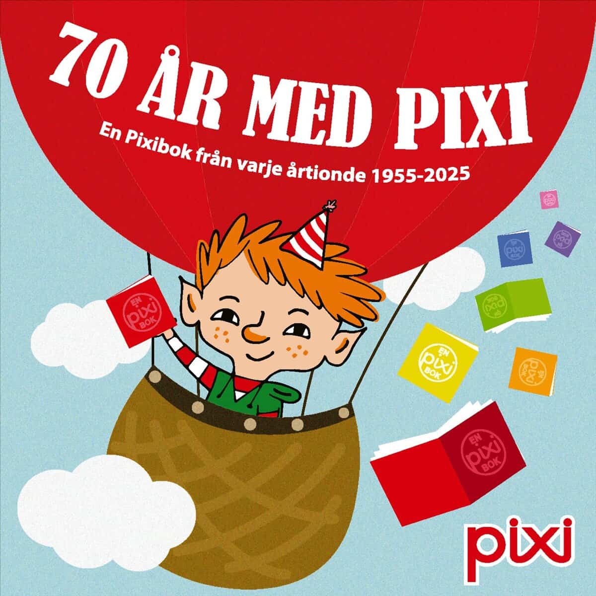 Pixibox: 70 år med pixi : En Pixibok från varje årtionde 1955-2025