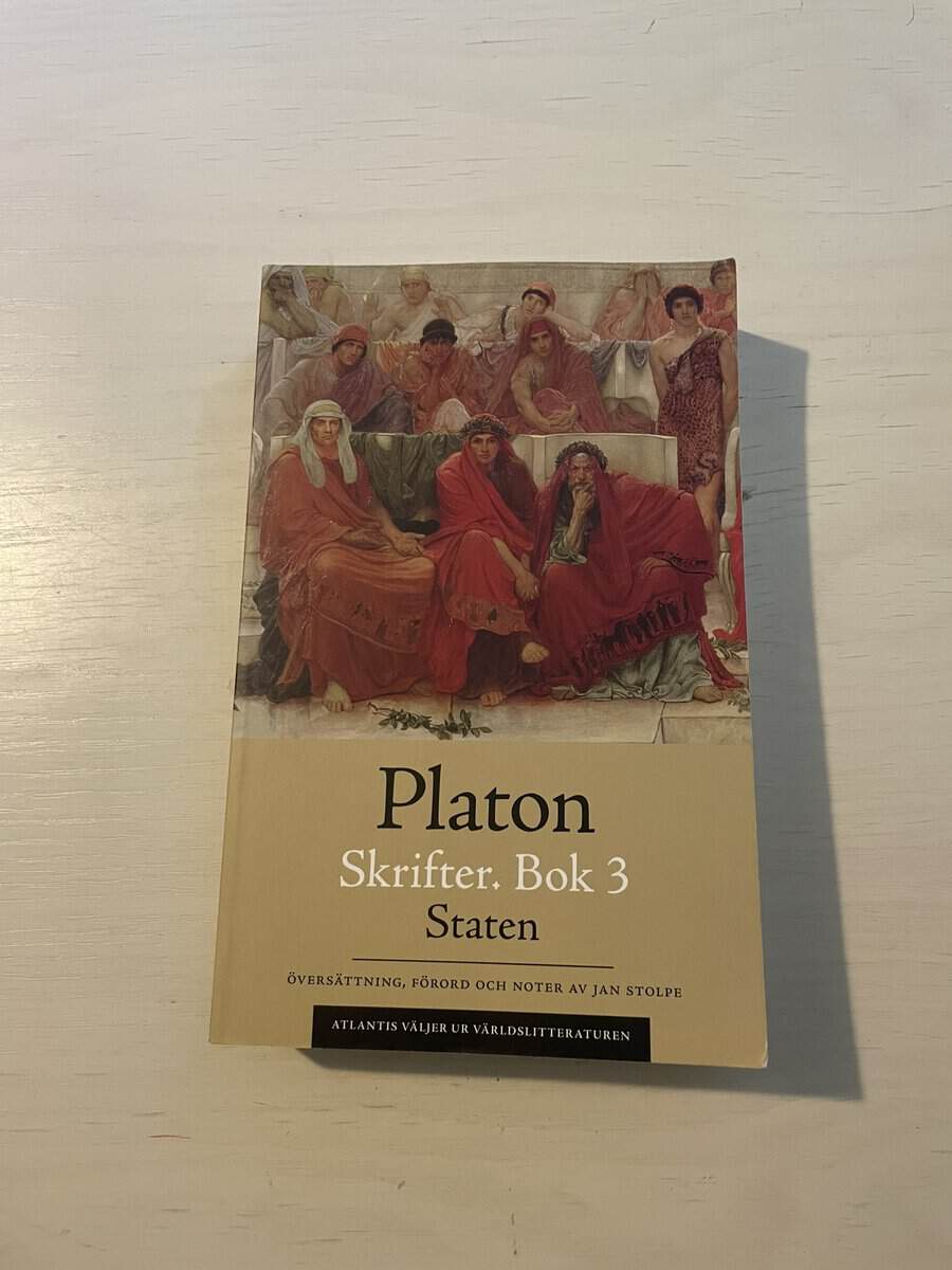 Platon : Platon Skrifter Bok 3 - Staten