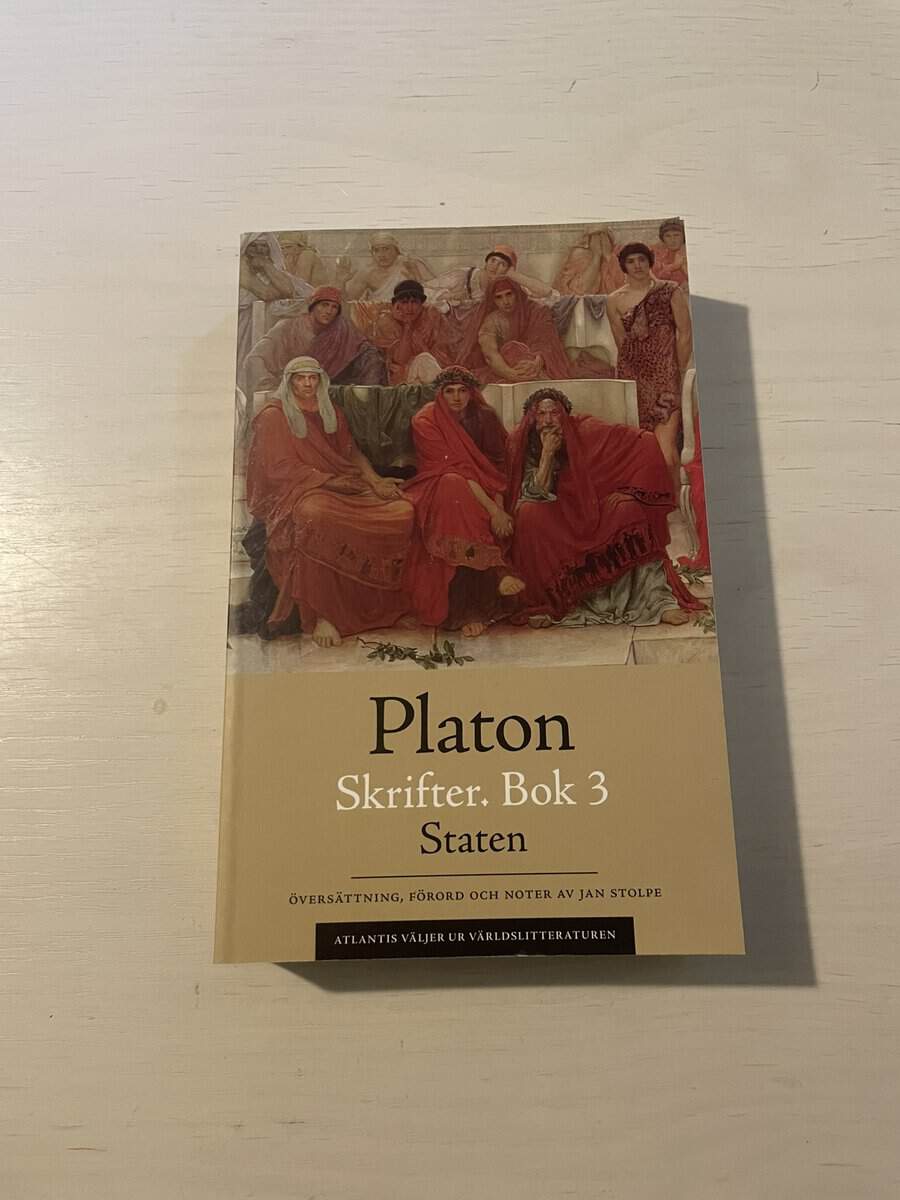 Platon : Platon Skrifter Bok 3 - Staten