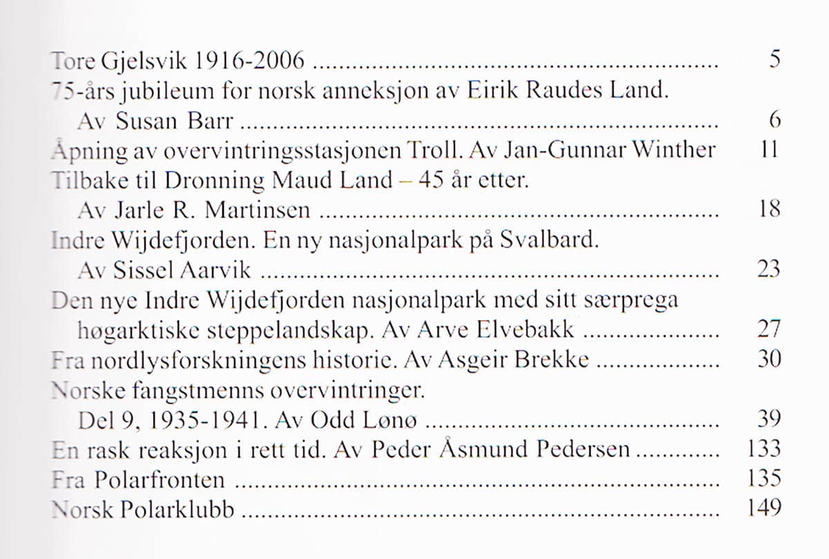 Polarboken 2005-2006