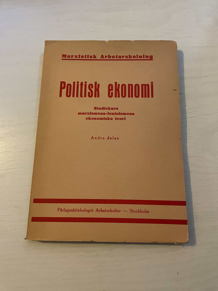 Politisk ekonomi - Studiekurs maxismens-leninismens ekonomiska teori andra delen