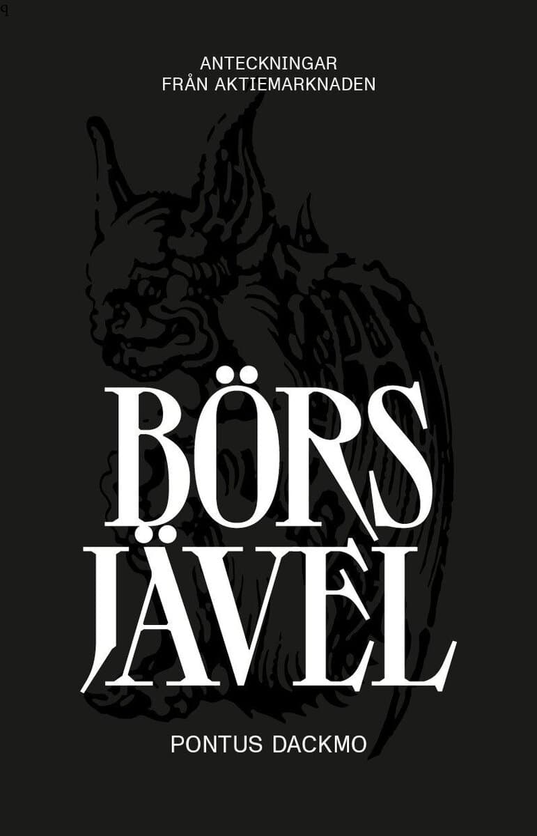 Pontus Dackmo : Börsjävel