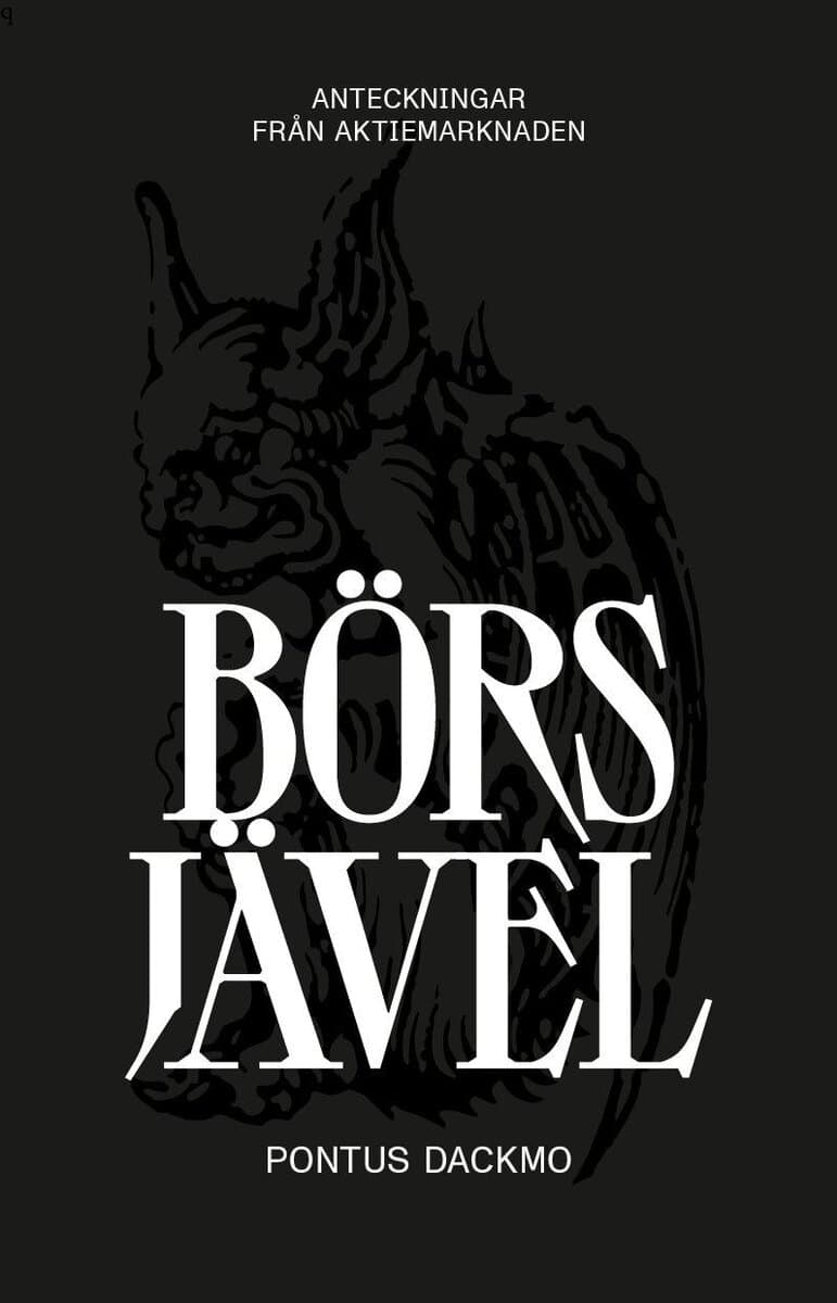 Pontus Dackmo : Börsjävel