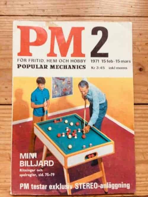 Populär Mekanik Popular Mechanics nr 2 1971