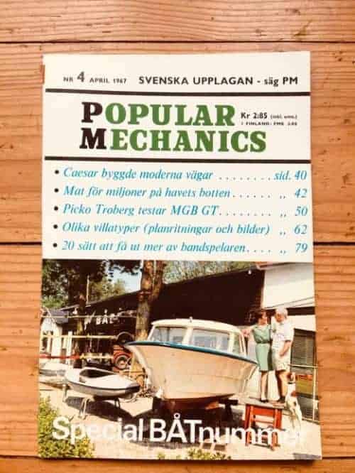 Populär Mekanik Popular Mechanics nr 4 1967