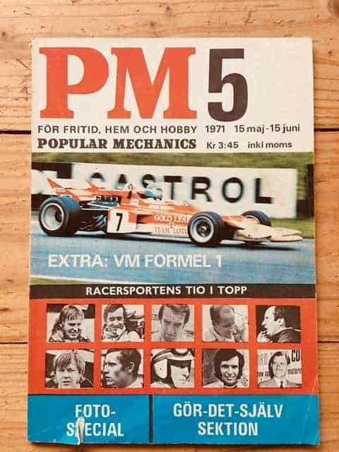 Populär Mekanik Popular Mechanics nr 5 1971