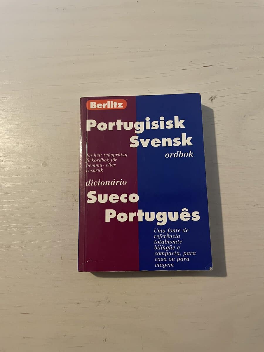 Portugisisk-svensk, svensk-portugisisk ordbok