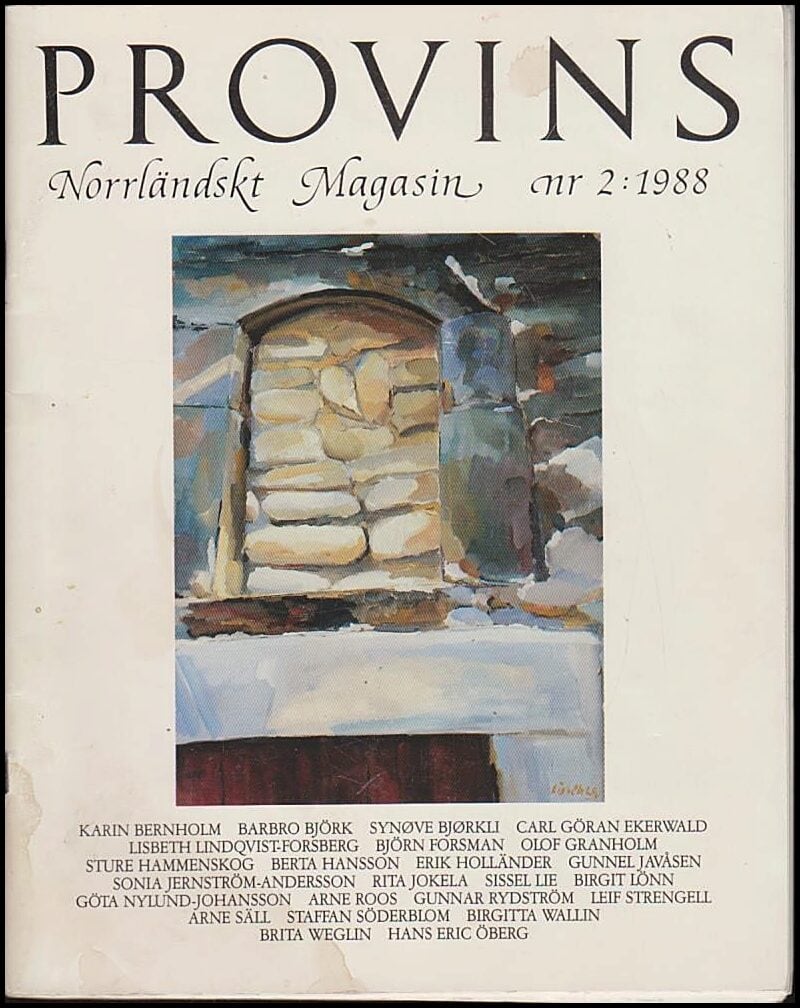 Provins : 1988 / 2